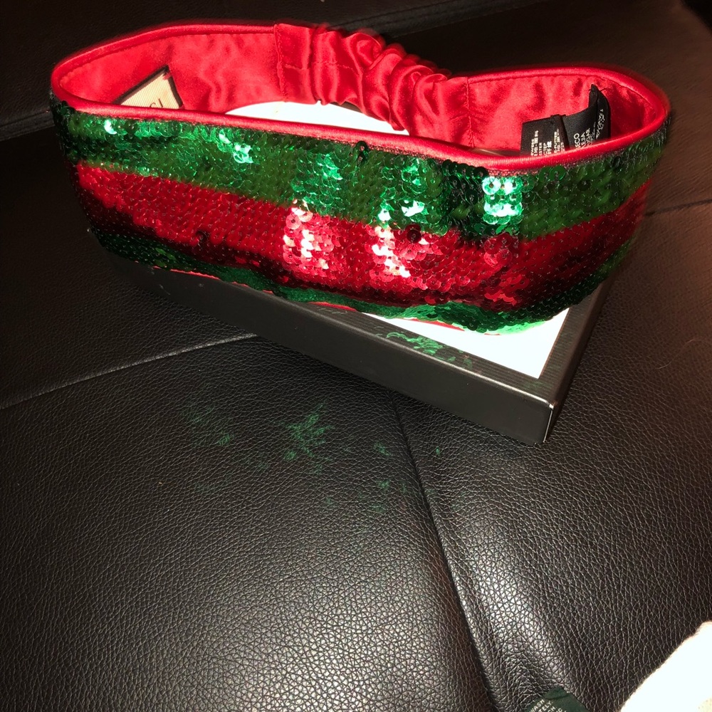 Gucci sequin web headband